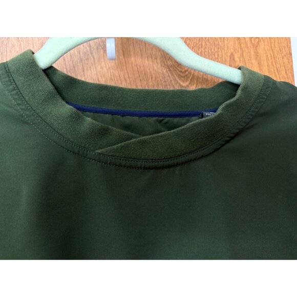 Lyle & Scott Mens Green Crewneck Sweatshirt M Golf Sports Outdoors Fall Football - Picture 12 of 12